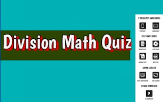 Image Division Math Quiz